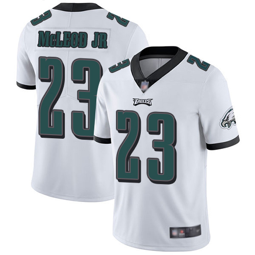 Men Philadelphia Eagles 23 Rodney McLeod White Vapor Untouchable NFL Jersey Limited Player Football